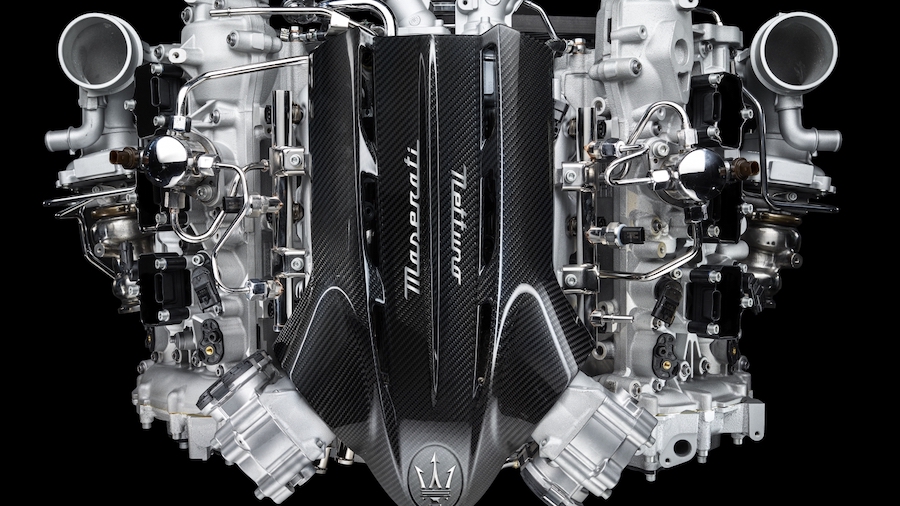 Xe Maserati 2 Cửa MC20 Sẽ Có Động Cơ 3.0 Mạnh Nhất Của Ý 621 Mã Lực, Động cơ mới twin turbo 6 xy lanh này có phải của ferrari làm nữa hay do chính nhà máy Maserati làm