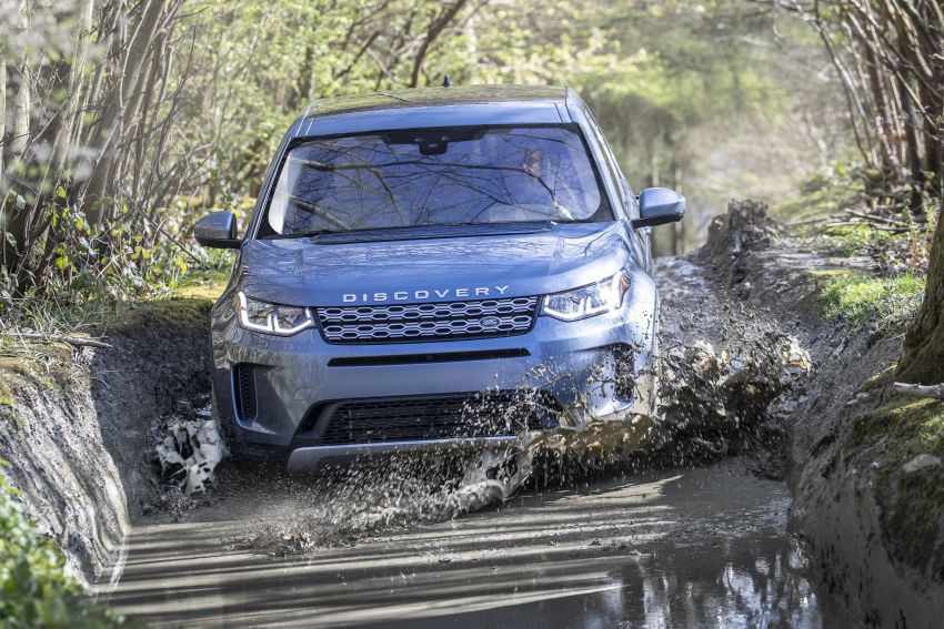 Land rover discovery sport 2020 có khả năng lội nước đến 600mm