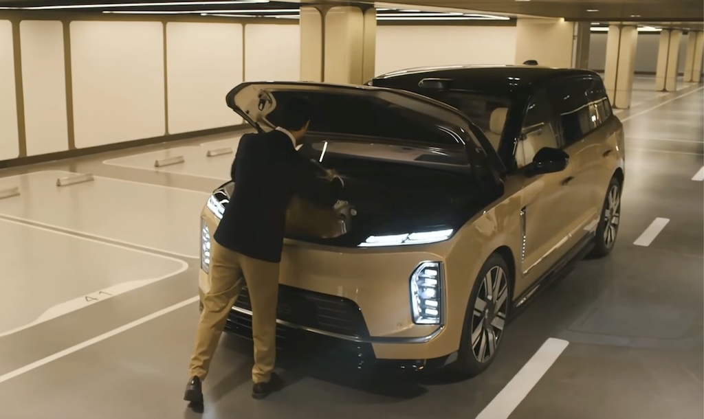 Mẫu SUV điện hạng sang cỡ lớn NIO ES9 2027 mới.