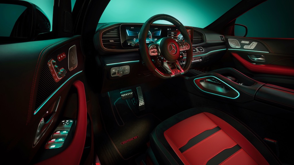 xe Mercedes Benz GLE 2023 xe Mercedes Benz GLE nội thất đỏ