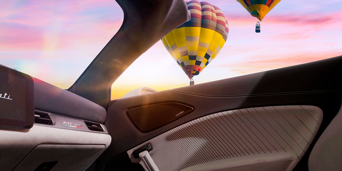 chi tiết nội thất mc20cielo trước ngày lộ diện