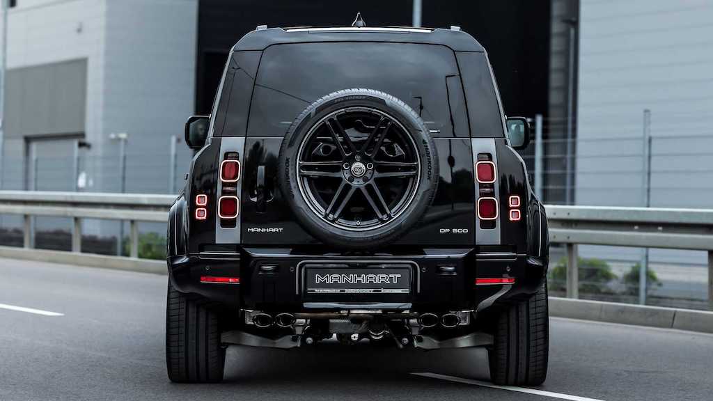 Xe Land Rover Bản Độ Manhart 500hp