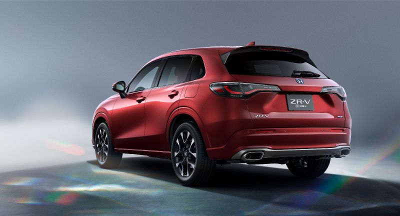 đuôi xe của honda zrv 2023 ra mắt