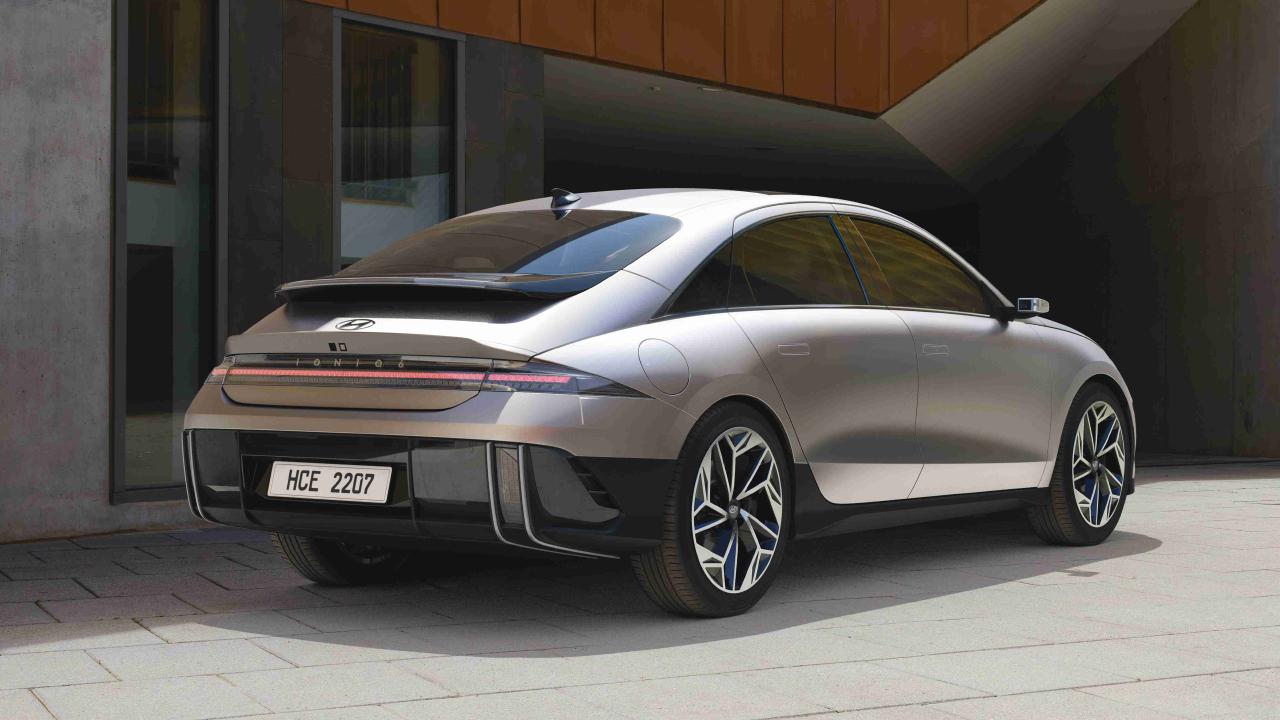 đuôi xe Hyundai Ioniq6