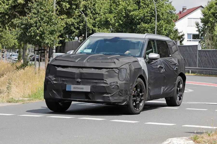 ngoại thất cua kia ev9 lộ diện chuẩn bị ra mắt ngoại thất cua kia ev9 lộ diện