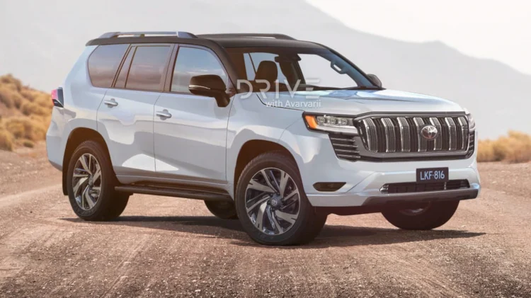 hình ảnh xe toyota prado 2023