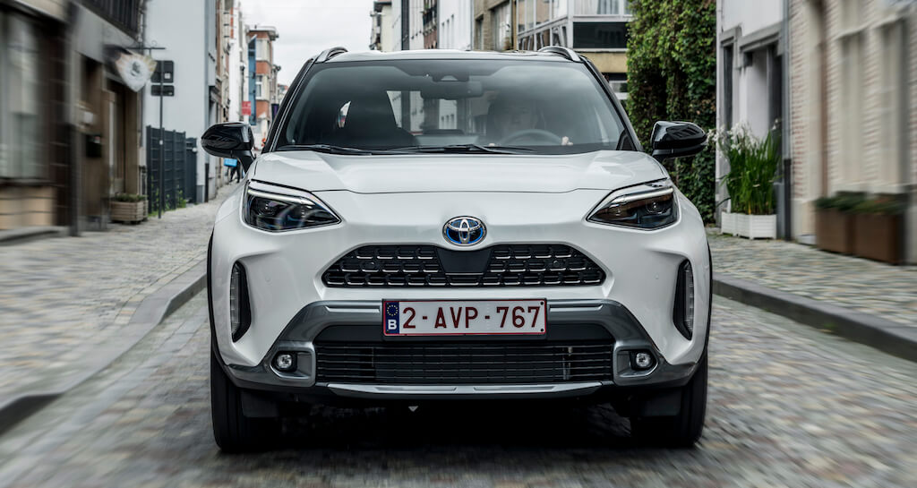 Xe Toyota Yaris Cross mới. Xe Toyota Yaris Cross mới.